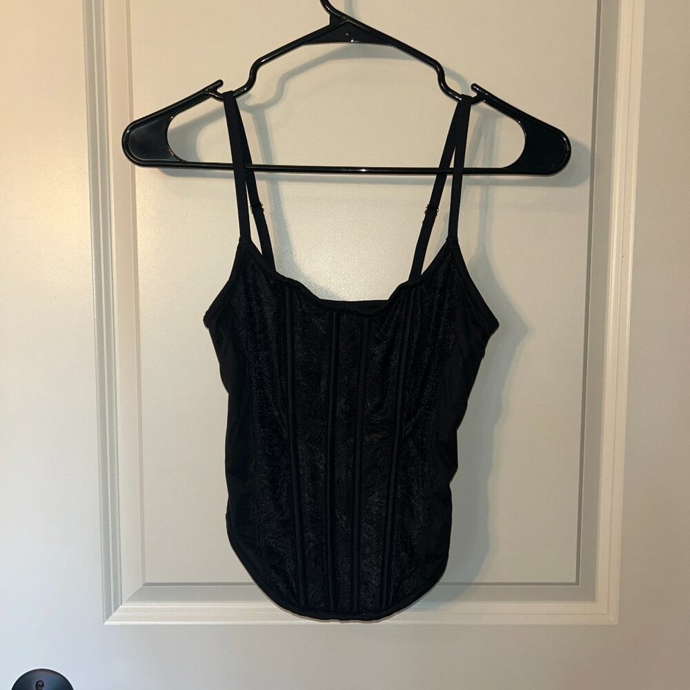 Victoria Secret Lace Up Corset Top